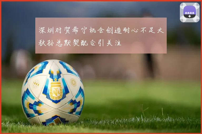 深圳对贺希宁机会创造耐心不足大秋孙总默契配合引关注